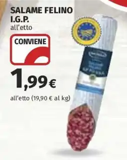 Coop Superstore Salame Felino I.G.P. offerta