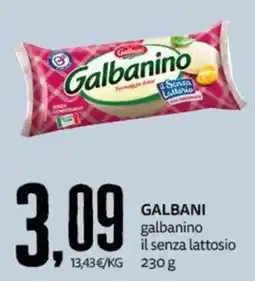 PRO7 Supermercati Galbanino il senza lattosio offerta