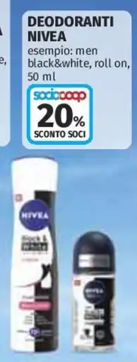 Coop Superstore Deodoranti Nivea offerta