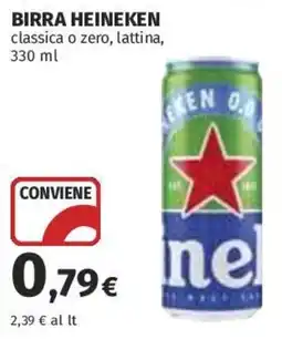 Coop Superstore Birra Heineken classica o zero offerta