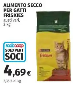 Coop Superstore Alimento secco per gatti Friskies offerta