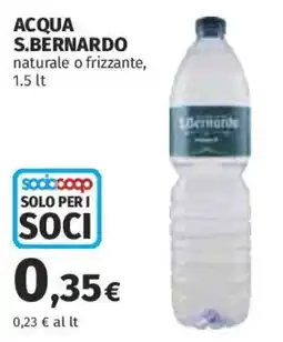 Coop Superstore Acqua S.Bernardo offerta