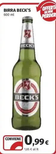 Coop Superstore Birra Beck's offerta