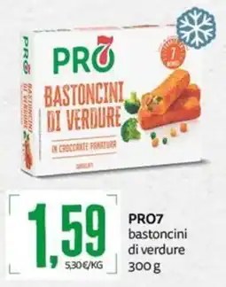 PRO7 Supermercati PRO7 bastoncini di verdure offerta