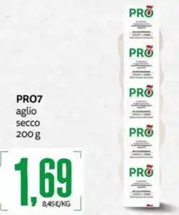 PRO7 Supermercati PRO7 aglio secco offerta