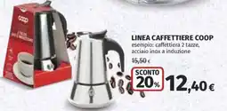 Coop Superstore Caffettiera 2 tazze offerta