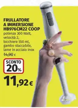 Coop Superstore Frullatore a immersione Coop offerta