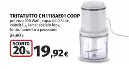 Coop Superstore Tritatutto Coop offerta