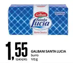 PRO7 Supermercati Galbani Santa Lucia burro classico offerta