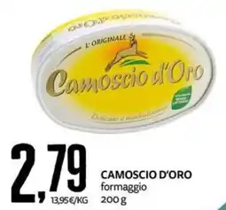 PRO7 Supermercati Camoscio d'Oro formaggio offerta