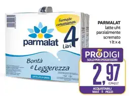 PRO7 Supermercati Parmalat latte uht parzialmente scremato offerta