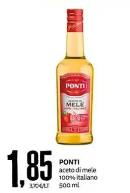 PRO7 Supermercati Ponti aceto di mele offerta