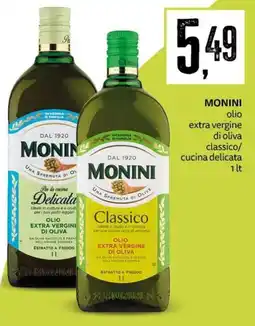 PRO7 Supermercati Monini olio extra vergine di oliva classico offerta