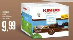 PRO7 Supermercati Kimbo caffè decaffeinato offerta