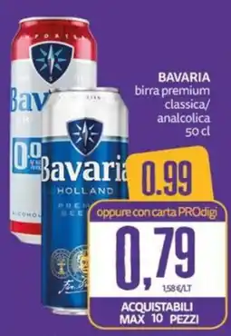 PRO7 Supermercati Bavaria birra premium classica/analcolica offerta