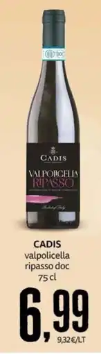 PRO7 Supermercati Cadis valpolicella ripasso doc offerta