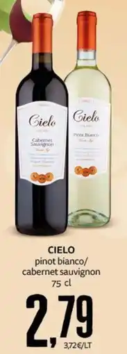 PRO7 Supermercati Cielo pinot bianco/cabernet sauvignon offerta
