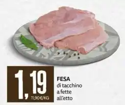 PRO7 Supermercati Fesa di tacchino offerta