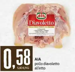 PRO7 Supermercati AIA pollo diavoletto offerta