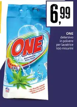 PRO7 Supermercati ONE detersivo in polvere per lavatrice offerta