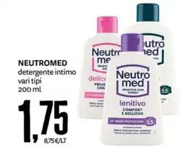 PRO7 Supermercati Neutromed detergente intimo offerta