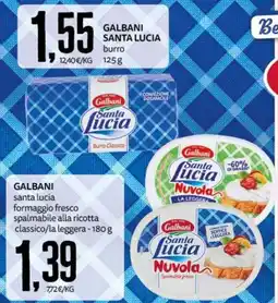 PRO7 Supermercati Galbani Santa Lucia burro classico offerta