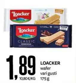 PRO7 Supermercati Loacker wafer offerta