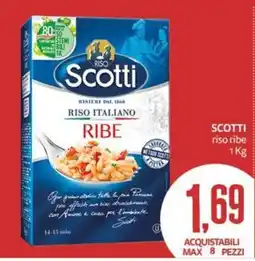 PRO7 Supermercati Scotti riso ribe offerta