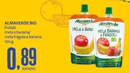 PRO7 Supermercati Almaverde Bio frullati mela e banana offerta