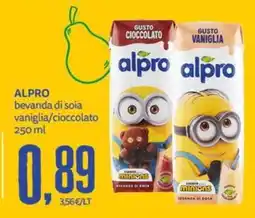 PRO7 Supermercati ALPRO bevanda di soia offerta