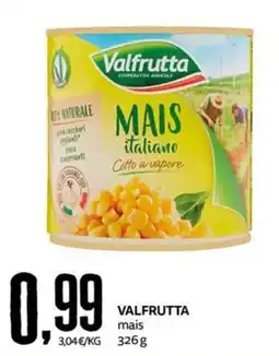 PRO7 Supermercati Valfrutta mais offerta