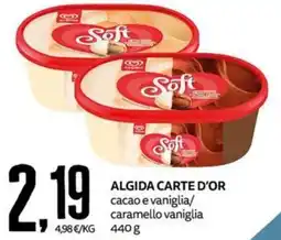 PRO7 Supermercati Algida Carte d'Or offerta