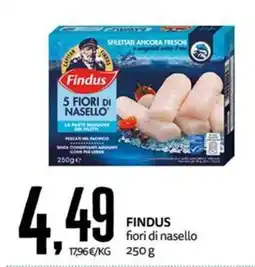 PRO7 Supermercati Findus fiori di nasello offerta