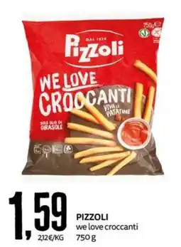 PRO7 Supermercati Pizzoli we love croccanti offerta
