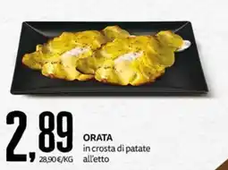 PRO7 Supermercati Orata in crosta di patate offerta