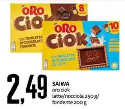 PRO7 Supermercati SAIWA oro ciok offerta