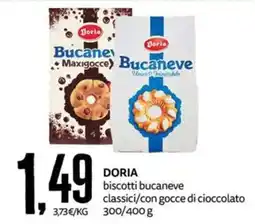 PRO7 Supermercati DORIA biscotti bucanève offerta