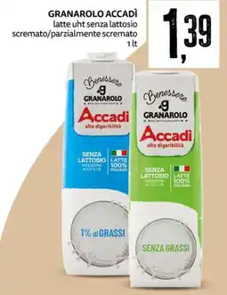 PRO7 Supermercati Accadi latte uht senza lattosio offerta