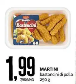 PRO7 Supermercati Martini bastoncini di pollo offerta