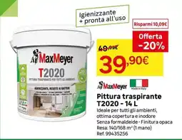 Leroy Merlin Pittura traspirante T2020 offerta