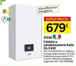 Leroy Merlin Ferroli Caldaia a condensazione Kalis offerta