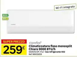 Leroy Merlin Climatizzatore fisso monosplit Chiaro offerta