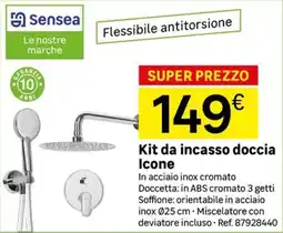 Leroy Merlin Kit da incasso doccia Icone offerta