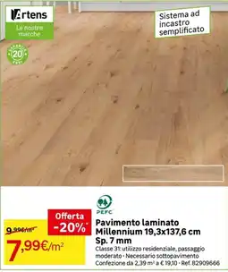 Leroy Merlin Pavimento laminato Millennium offerta