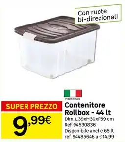 Leroy Merlin Contenitore Rollbox offerta