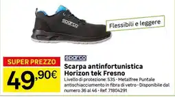 Leroy Merlin Scarpa antinfortunistica Horizon tek Fresno offerta