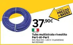 Leroy Merlin Tubo multistrato rivestito Pert-Al-Pert offerta
