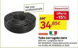 Leroy Merlin Tubo corrugato nero Gewiss offerta