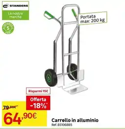 Leroy Merlin Carrello in alluminio offerta