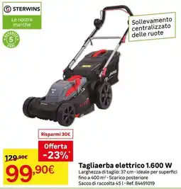 Leroy Merlin Tagliaerba elettrico 1.600 W offerta